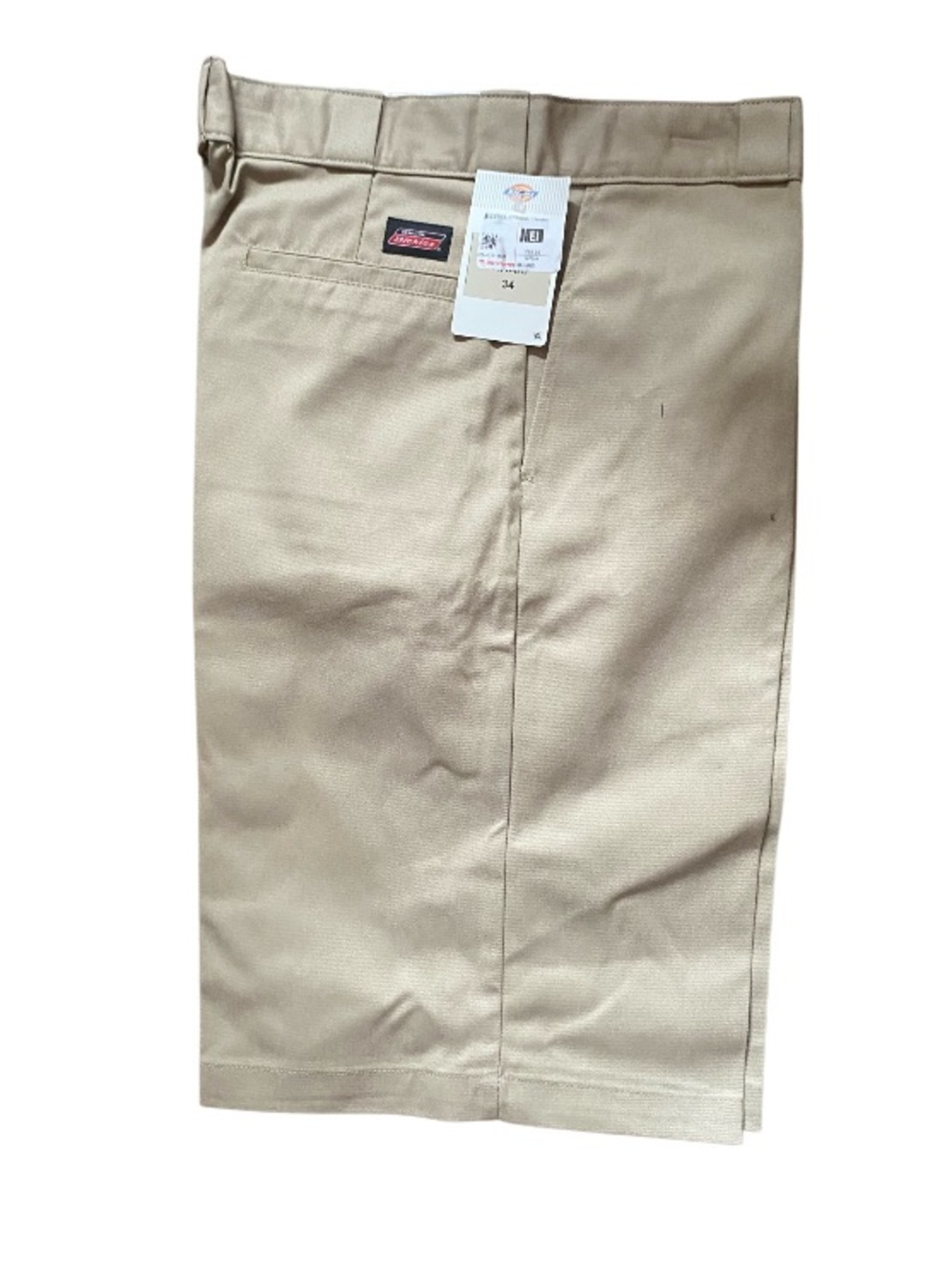 Dickies Men's Flat Front Shorts Khaki